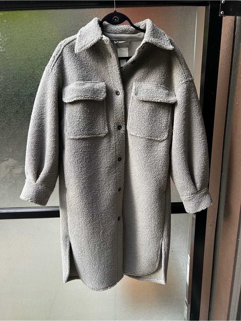 Women’s Oversized Teddy/Sherpa Jacket